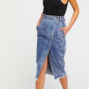 One Teaspoon Denim Skirt